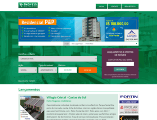 imoveisnaserra.com.br screenshot