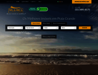 imoveisvilarica.com.br screenshot