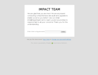 impact-team.myshopify.com screenshot