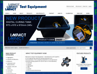impact-test.co.uk screenshot