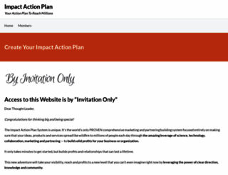 impactactionplan.com screenshot