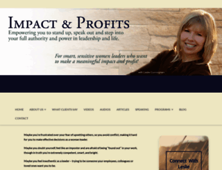 impactandprofits.com screenshot