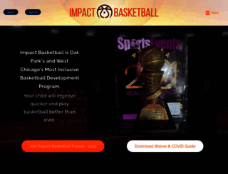 impactbasketball.org screenshot