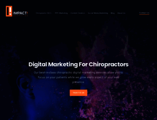 impactchiropracticmarketing.com screenshot