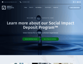 impactdeposits.com screenshot