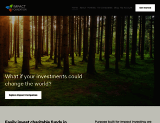 impactfoundation.org screenshot