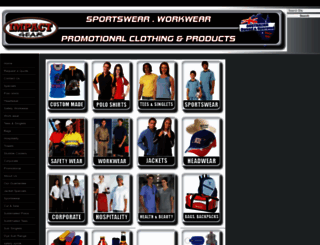 impactgear.com.au screenshot