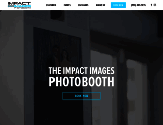 impactimagesphotobooth.com screenshot