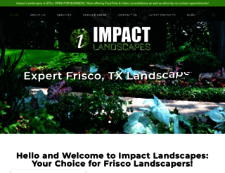 impactlandscapes.net screenshot