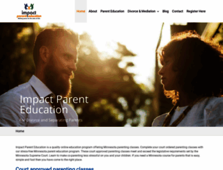 impactparenteducation.com screenshot