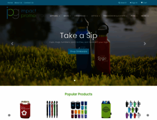 impactpromogroup.com screenshot