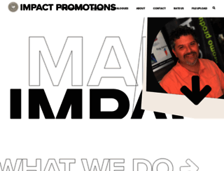 impactpromotions.ca screenshot
