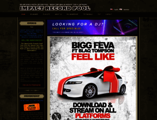 impactrecordpool.com screenshot