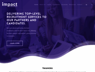 impactsalesrecruitment.co.uk screenshot