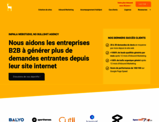 impala-webstudio.fr screenshot