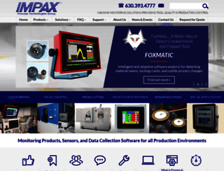 impaxptg.com screenshot