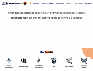 impeccablehr.com screenshot
