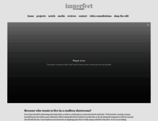 imperfectinteriors.co.uk screenshot