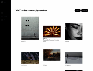 imperfiction.vsco.co screenshot