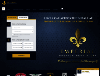 imperial-rac.com screenshot