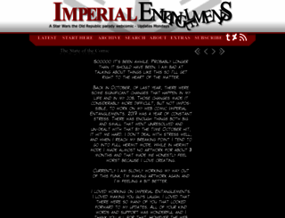 imperialentanglements.thecomicseries.com screenshot