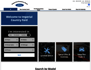 imperialnecountryford.com screenshot
