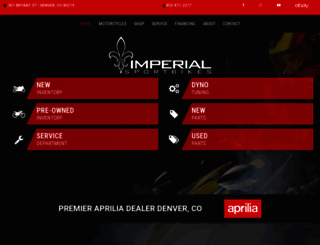 imperialsportbikes.com screenshot