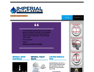 imperialtoiletrepair.com.au screenshot