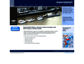 imperialwharfmarina.co.uk screenshot
