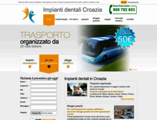 impianti-dentali-zagabria.com screenshot