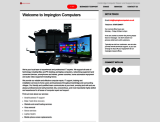 impingtoncomputers.co.uk screenshot