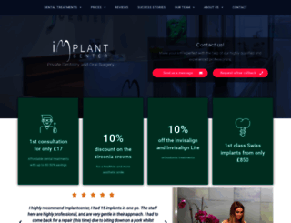 implantcenter.com screenshot