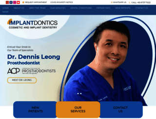 implantdontics.com screenshot