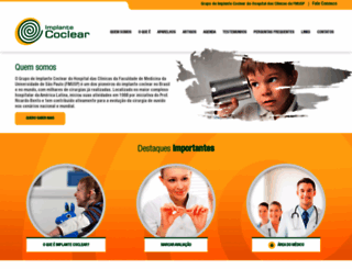 implantecoclear.org.br screenshot