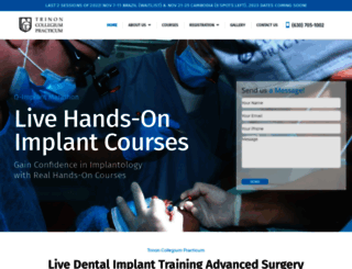 implantologycourses.com screenshot