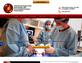 implantsinla.com screenshot