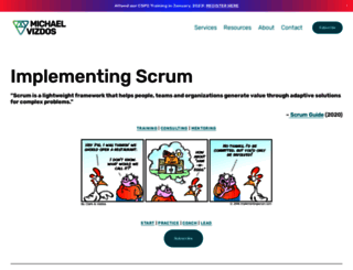 implementingscrum.com screenshot