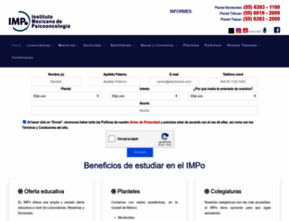 impo.org.mx screenshot