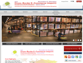 import.crossborder-e-commerce.com screenshot