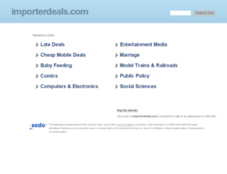 importerdeals.com screenshot