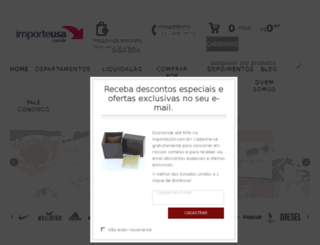 importeusa.com.br screenshot