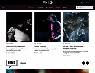 imposemagazine.com screenshot