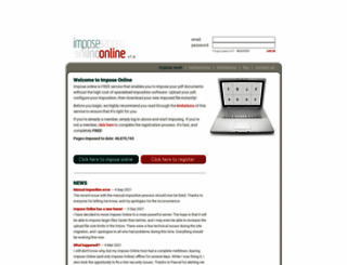imposeonline.com screenshot