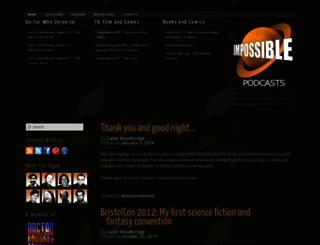 impossiblepodcasts.com screenshot