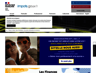 impots.gouv.fr screenshot