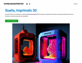 impresora3dprinter.com screenshot