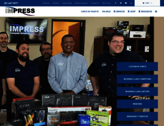 impresscomputers.com screenshot