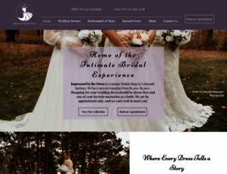 impressedbythedress.com screenshot