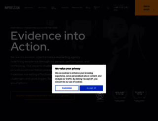 impression.co.uk screenshot