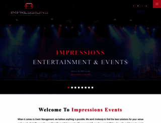 impressions-events.in screenshot